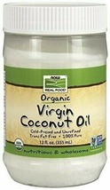 NOW Foods Organic Virgin Coconut Oil, 12 oz - £13.32 GBP