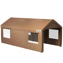 Outsunny 10&#39; x 20&#39; Carport Canopy - Portable Garage - $406.99