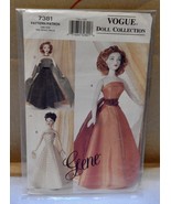 Gene Doll Sewing Pattern Vintage Dress Vogue 7381 Ashton-Drake Uncut 200... - $15.76 CAD