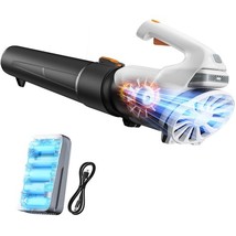 Litheli 20V Cordless Leaf Blower Battery Powered Leaf Blower, 2.0 Ah Bat... - $6,542.35 MXN