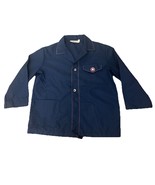 Carabi Novy Button Pajama Shirt Made in FRANCE Kids Size 65 White Star E... - $285.10 MXN