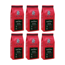 Lacas Dark Note, Medium Fine Ground Coffee, 6-Pack, 12oz Each - €51,85 EUR