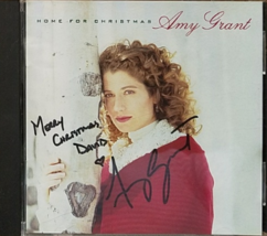 AMY GRANT Home for Christmas Authographed  CD - £36.01 GBP