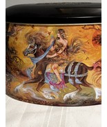Godiva Chocolate Tin Metal 75 Anniversary Fantasy Lady Ethnic BoHo Style... - €30,78 EUR