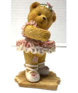 Cherished Teddies MINDY Ballerina Figurine 156418 FRIENDSHIP KEEPS ME ON... - €4,26 EUR