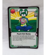 Killer Bunnies Green Psych-Out Bunny Promo Card - $182.25 MXN