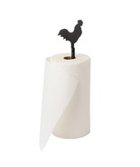 ROOSTER WROUGHT IRON PAPER TOWEL DISPENSER Country Kitchen Counter Holde... - £23.51 GBP