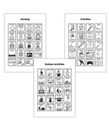 Printable Communication / VISUAL board for Non-Verbal, Autism, Selective... - $56.20 MXN