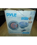 Pyle Hydra PLMR6LEW 6.5 Waterproof Speakers with LED Lights for Marine Use - $645.34 MXN