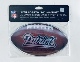 New England Patriots NFL Hologram 3-D Football Magnet - £3.16 GBP