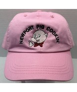 Pink Embroidered Newport Pig Cooking Women&#39;s Baseball Cap Adjustable - $23.35