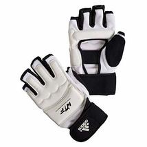 ADIDAS Fighter Gloves, White/Black, L - $38.99