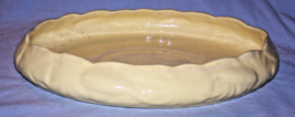Vintage Yellow Camark Console Dresser Tray-11 inches across - $533.52 MXN