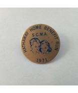 Motorcycle Pin S.C.M.A HATHAWAY HOUSE BENEFIT RUN 1971 JACKET VEST PIN HAT - $7.99