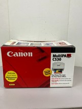 CANON Multipass C5500 Color Bubble Jet Printer FAX c530 New in Box! - $89.85