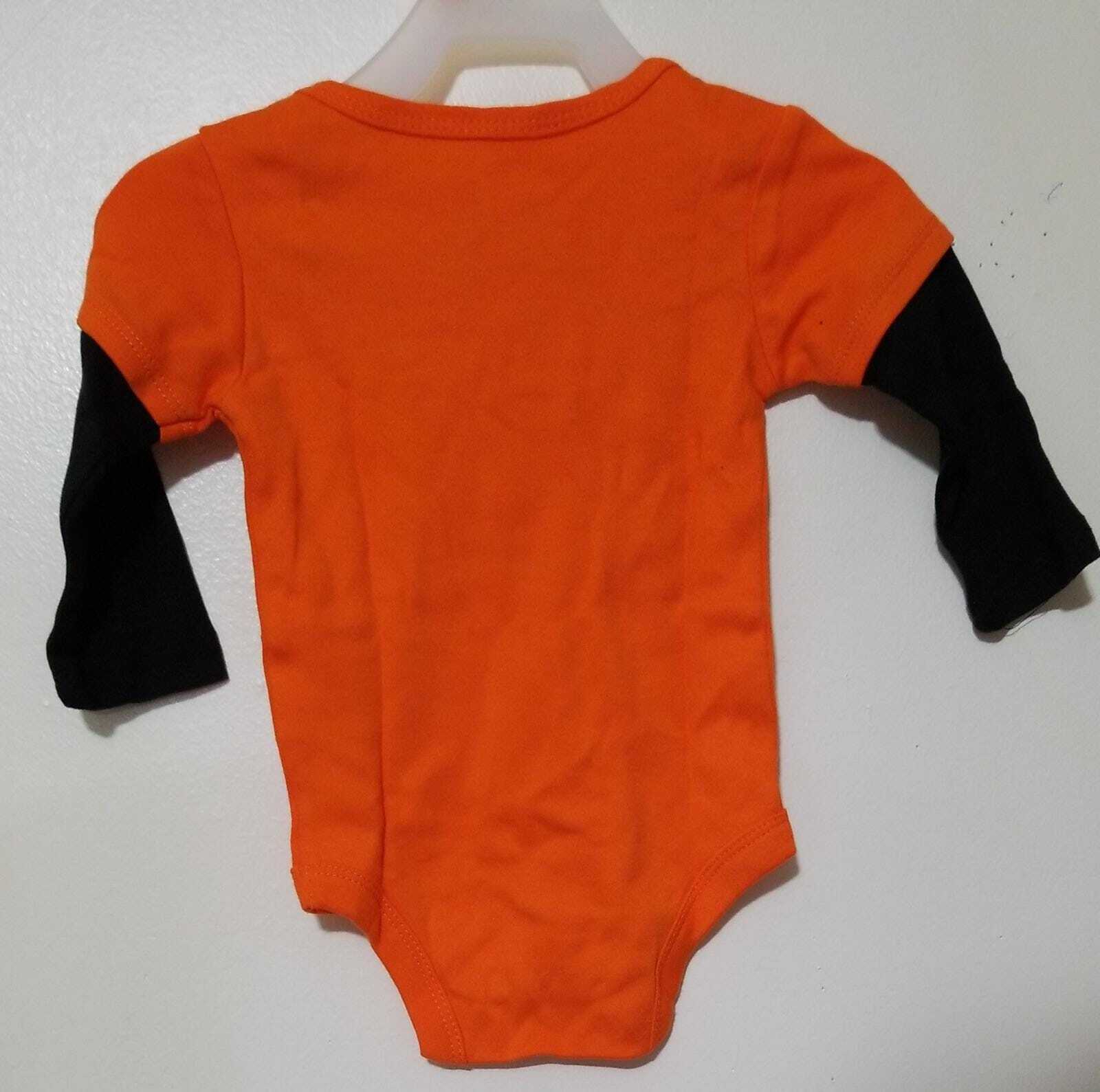Celebrate Halloween Mommy's Monster Bodysuit Orange Size 3-6M (LOC TUB-109) Item image 3