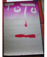 TOTO X Large Vintage POSTER 1981 TURN BACK MARTY David PAICH SCAGGS NM 8... - $89.50