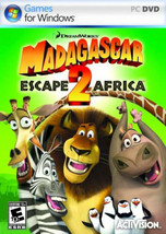 NEW Madagascar Escape 2 Africa VIdeo Game for Windows PC DVD software PCN37 - £9.73 GBP