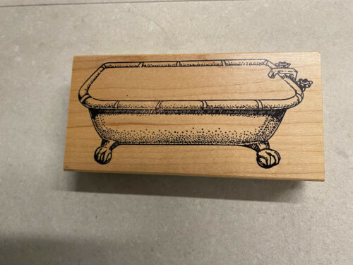 MOSTLY NEW HOME DECOR WOOD Mounted Stamps Retired YOU PICK BUY MORE & SAVE!  Item image 3