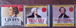 Lot Of 3 Cds The Story Of Chopin,Mozart &amp; Mendelssohn In Words And Music [1993] - £12.74 GBP