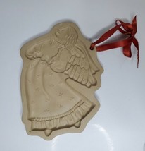 Retired 1987 Brown Bag Cookie Mold Hill Design ANGEL WITH HEART Valentin... - $18.66