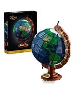 NEW Expert Moc Bricks 2585PCS Earth Globe Modular Building Blocks Assembly Brick - $160.99
