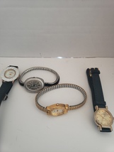 Bulk Lot 8 of 4 Watches LaMarque Timex Electric Embassy Jacmor needs bat... - $35.00