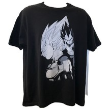 Dragonball Z Anime Black Men&#39;s Unisex Graphic T-shirt Tee Collectible XL - £27.58 GBP