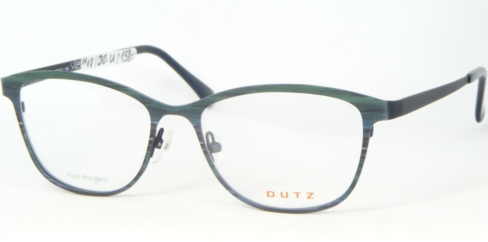 DUTZ DZ680 47 MATT GREEN BLUE GREY EYEGLASSES FRAME Hypo-Allergenic 52-1... - $100.72 DUTZ DZ680 47 MATT GREEN BLUE GREY EYEGLASSES FRAME Hypo-Allergenic 52-1... - $100.72