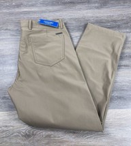 Twillory Pants Performance Tailored Fit Beige Mens 33x32 Stretch Pockets - £43.88 GBP