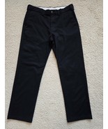George Classic Straight Flat Front Chino Pants Men&#39;s 36 x 32 Stretch EUC - $12.29 CAD