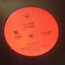Lot of 2 St. Juste USED 12&quot; Singles - $0.98