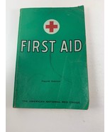 Vintage 1957 American Red Cross First Aid Book Fourth Edition - £7.87 GBP