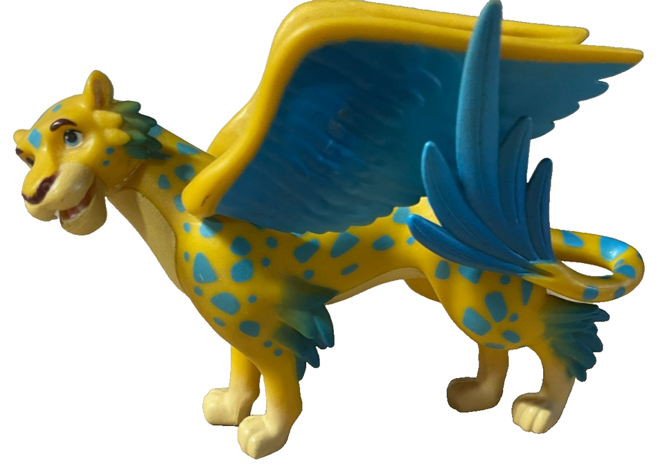 Elena of Avalor SKYLAR Winged Cheetah Leopard Doll Toy Action Figure Dis... - $6.92
