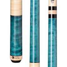 Lucasi Custom LZC3 Aqua Stained Birdseye/Maple Wrap Pool/Billiard Cue Stick - £329.71 GBP