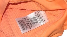 Adidas Running Cozy Pull Cropped Sweatshirt Orange Small NWT image 6