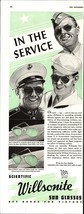 Vintage Print Ad Willsonite Sunglasses War Time Ephemera 1942 e9 - £20.76 GBP