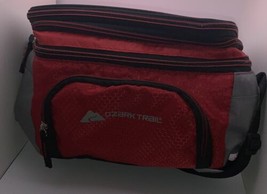 Ozark Trail 6 Can Soft-Sided Cooler, Red GUC - £5.78 GBP