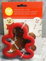 Gingerbread Man Comfort Grip Cookie Cutter Wilton Christmas Holidays - £12.65 GBP