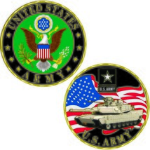 U.S Military Challenger Coin-U.S Army - £9.97 GBP