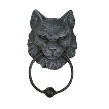 Cat Gargoyle Door Knocker Home Decoration - $31.98