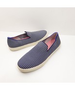 ROTHY&#39;S Shoes Womens Size 11 Riviera Pinstripe Blue Slip On Casual - $758.56 MXN