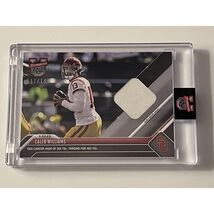 Caleb Williams* 117/199 Trojans Game-Worn Shirt Relic 2023 Bowman U Now ... - $350.00