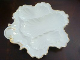 Mid Compatible with Century LIMOGES B H CADEAUX France Sectional Dish Compatible - £88.25 GBP