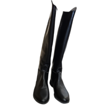 English Tall Riding Boots Equestrian Black Size 8 Made in USA image 4