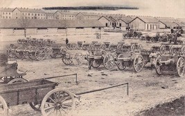 FRANCE~WW1 ARTILLERY AND BUILDINGS~PHOTO POSTCARD - $11.29