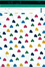 1-1000 10x13 ( Colorful Hearts ) Boutique Designer Poly Mailer Bag Fast ... - £1.59 GBP+
