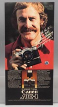Vintage Magazine Ad Print Design Advertising Canon AE-1 Program Camera - $12.86