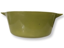 Vintage Pyrex Olive Green 475-B 2 1/2 Qt Quart Casserole Dish Made In USA - £10.72 GBP