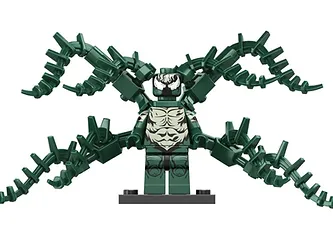 PLTOYS Lasher Venom Marvel Spider Man Dark Green Exclusive Minifigure - $6.00